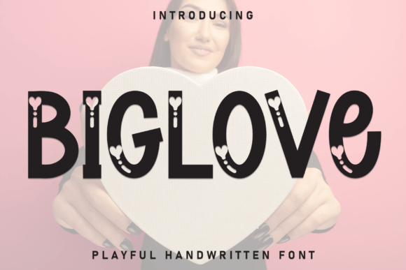 Biglove: Crafting Emotional Design with Artistic Typography