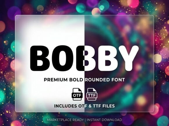 Bobby: The Bold Display Font for Impactful Branding