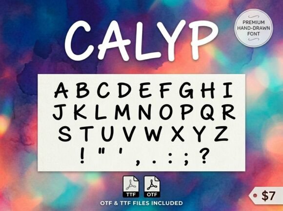 Calyp: Command Attention with This Bold Display Typeface