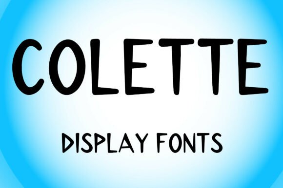 Colette: The Bold Display Font for Modern Branding