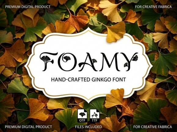 Foamy: The Decorative Display Font for Bold Visual Impact