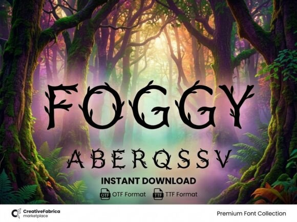 Foggy: A Bold Typeface for Unforgettable Branding