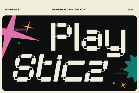 Play Sticz: A Modern Display Font for Playful Branding
